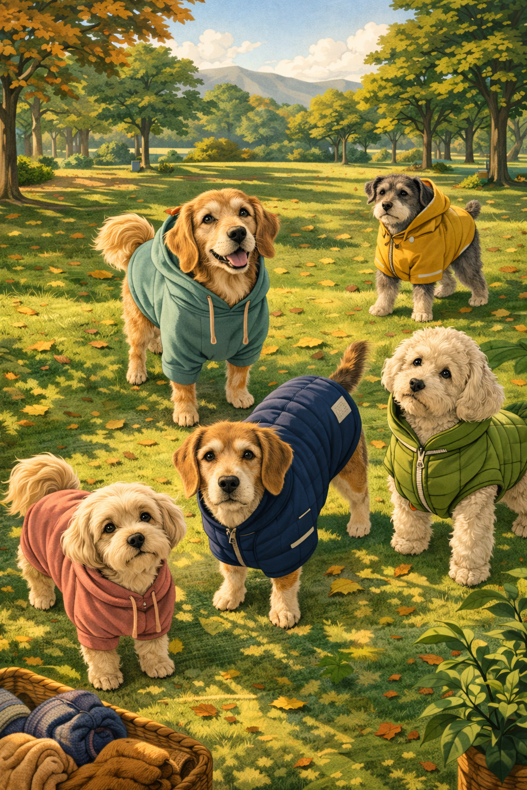Ropa abrigadora para perros