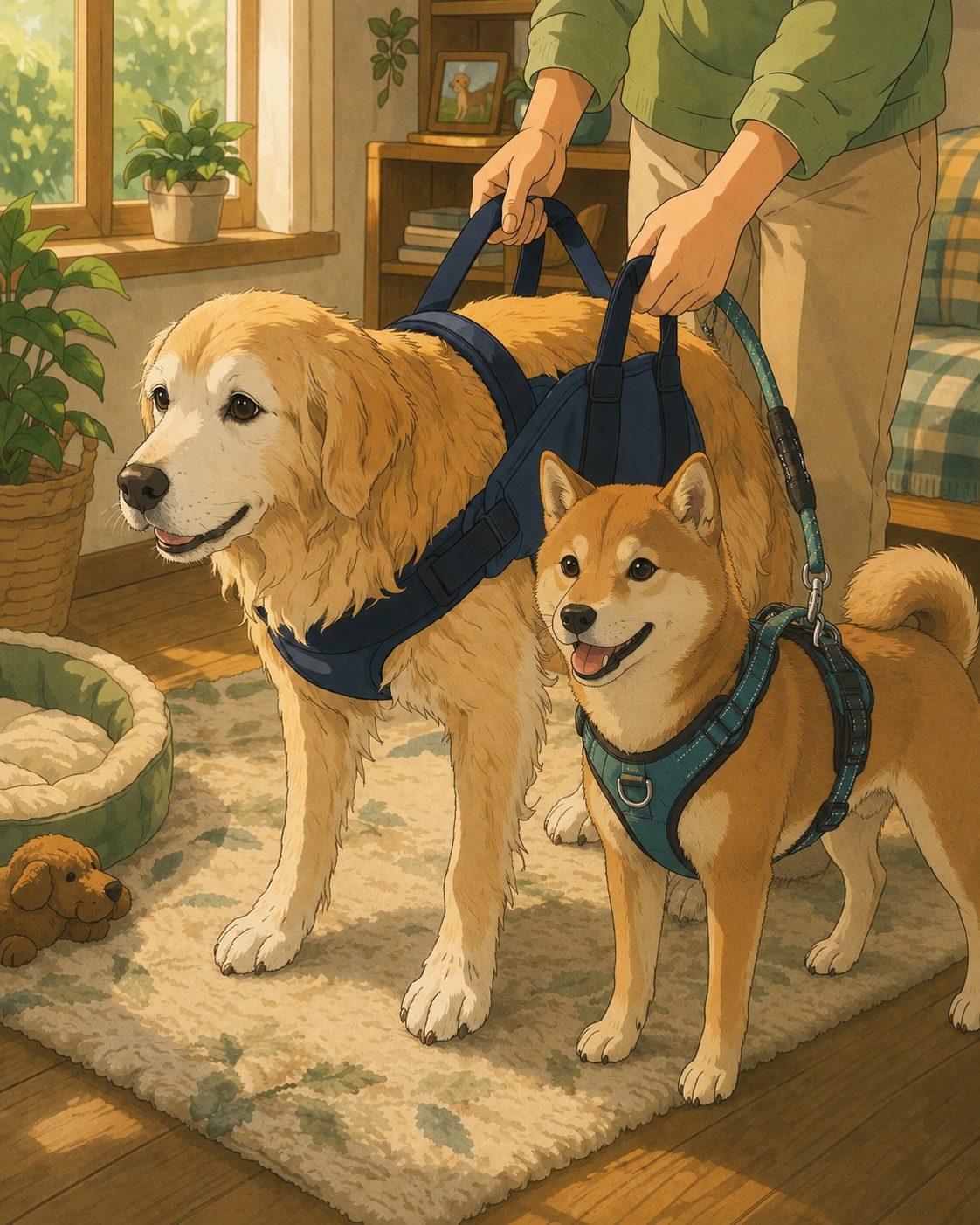 Arneses y correas para perros