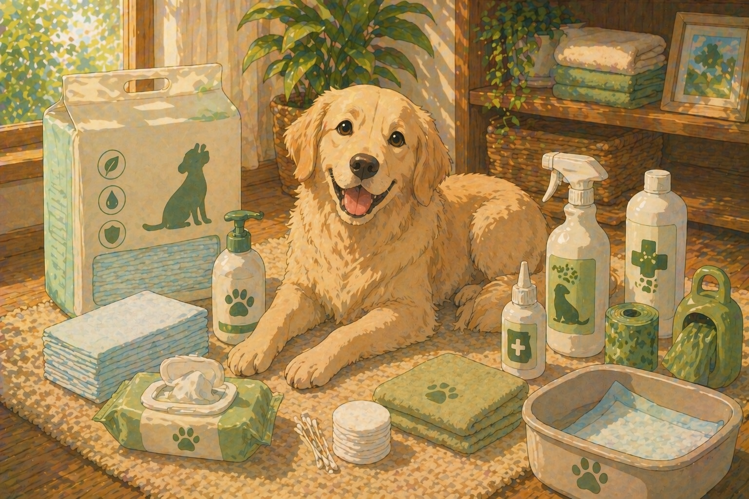 Artículos sanitarios para perros