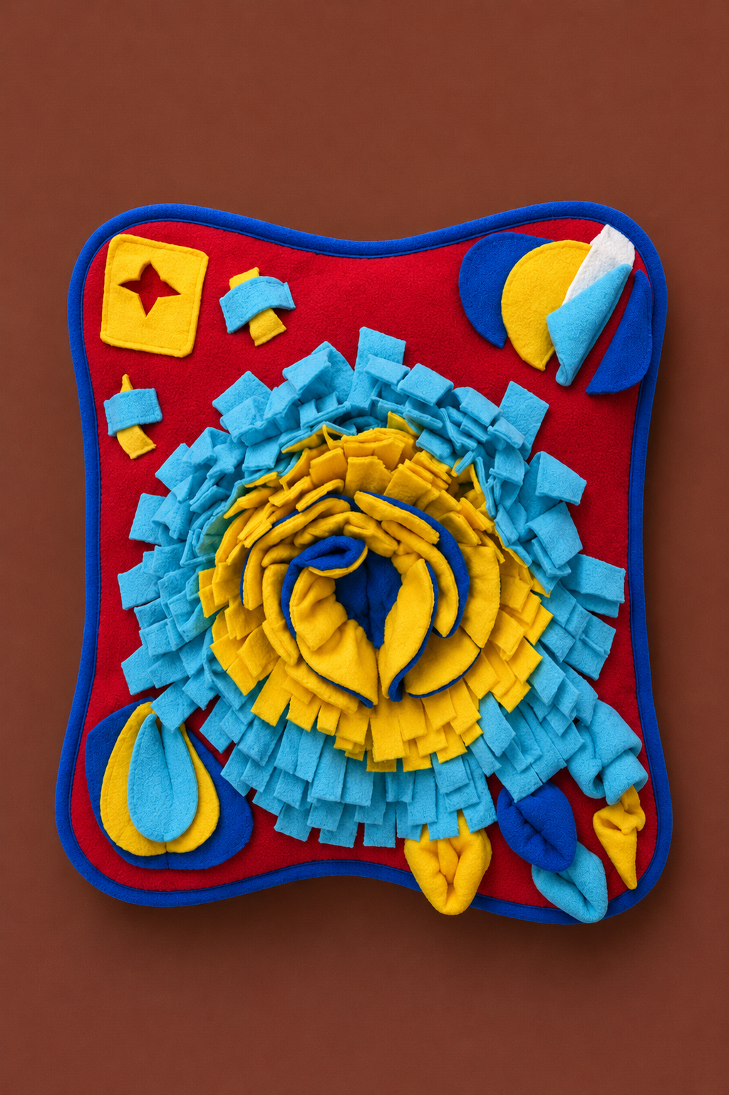 Alfombra Olfativa Didáctica para Perros 50x50 cm 🐶🧠 | Estimulación y Diversión