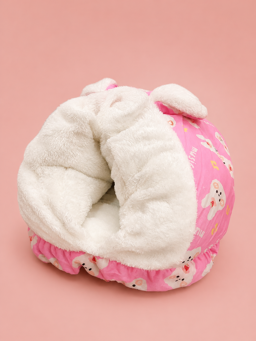 Cama cuevita para Gatos 🐾 | 🐱 Refugio Antiestrés Ultra Suave con Orejitas