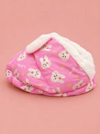Cama cuevita para Gatos 🐾 | 🐱 Refugio Antiestrés Ultra Suave con Orejitas