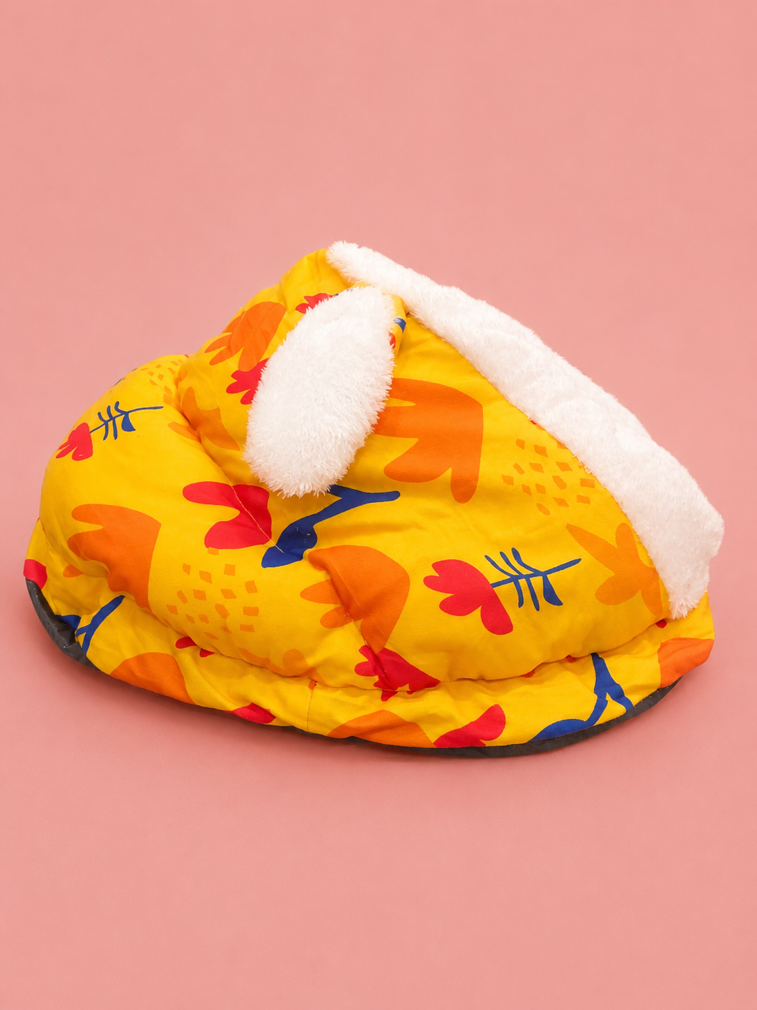 Cama cuevita para Gatos 🐾 | 🐱 Refugio Antiestrés Ultra Suave con Orejitas