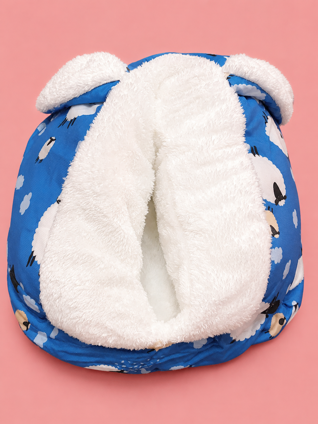 Cama cuevita para Gatos 🐾 | 🐱 Refugio Antiestrés Ultra Suave con Orejitas