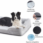 Cama Ortopédica Memory foam para Perros 🐶 – Comodidad para sus articulaciones NanaiPatitas 🐾
