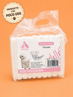 Pañales para Perrita Talla M | ✨Casi Nuevos por Cambio de Talla(9 unidades - falta 1)  🐾