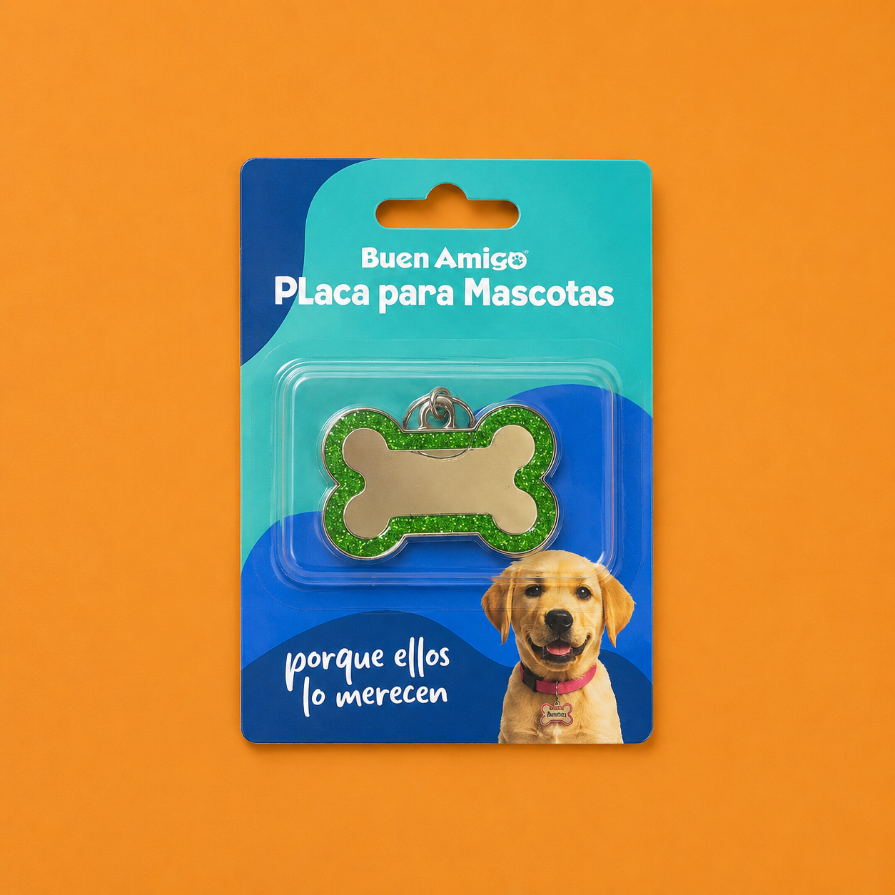 Placa para Mascotas con Brillitos ✨ | Personalizable con o sin nombre | 3 Colores Disponibles