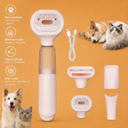 Secador Portátil Reductor de ruido para Mascotas, USB ✨| Secado Suave y Sin Estrés 🐶🐱