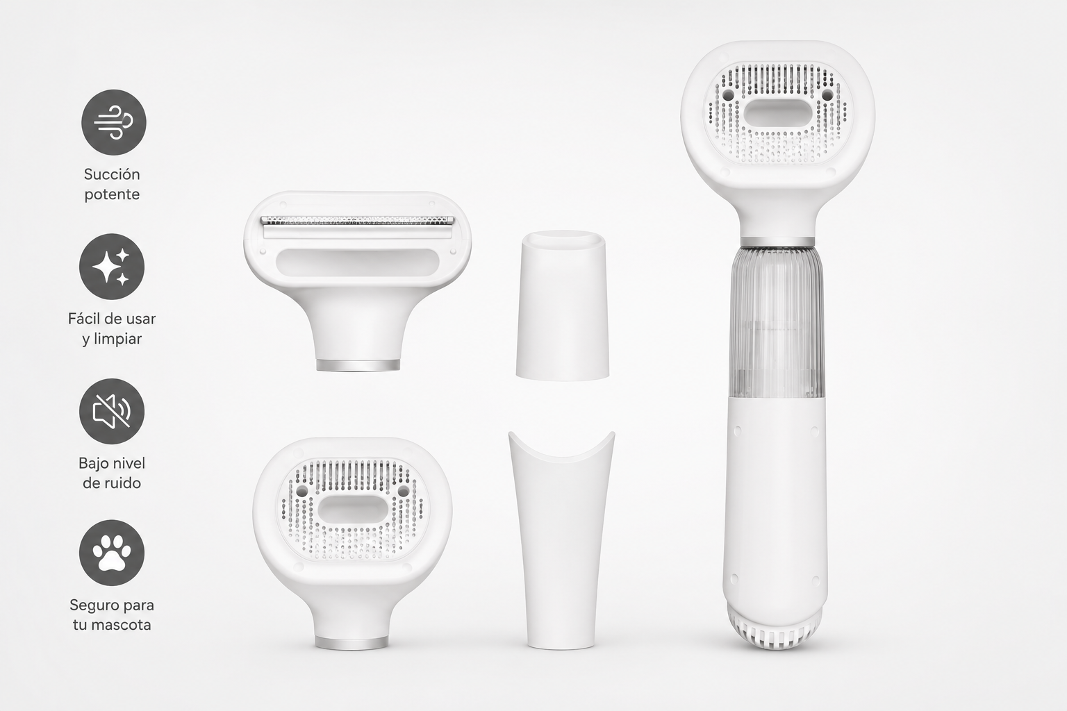 Secador Portátil Reductor de ruido para Mascotas, USB ✨| Secado Suave y Sin Estrés 🐶🐱