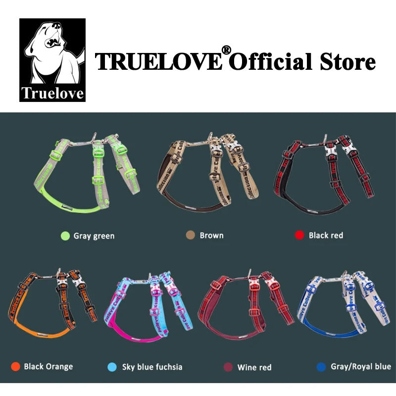 Arnés Anti Escape Truelove para Perros 🐶 | Ajuste Seguro de 3 Puntos