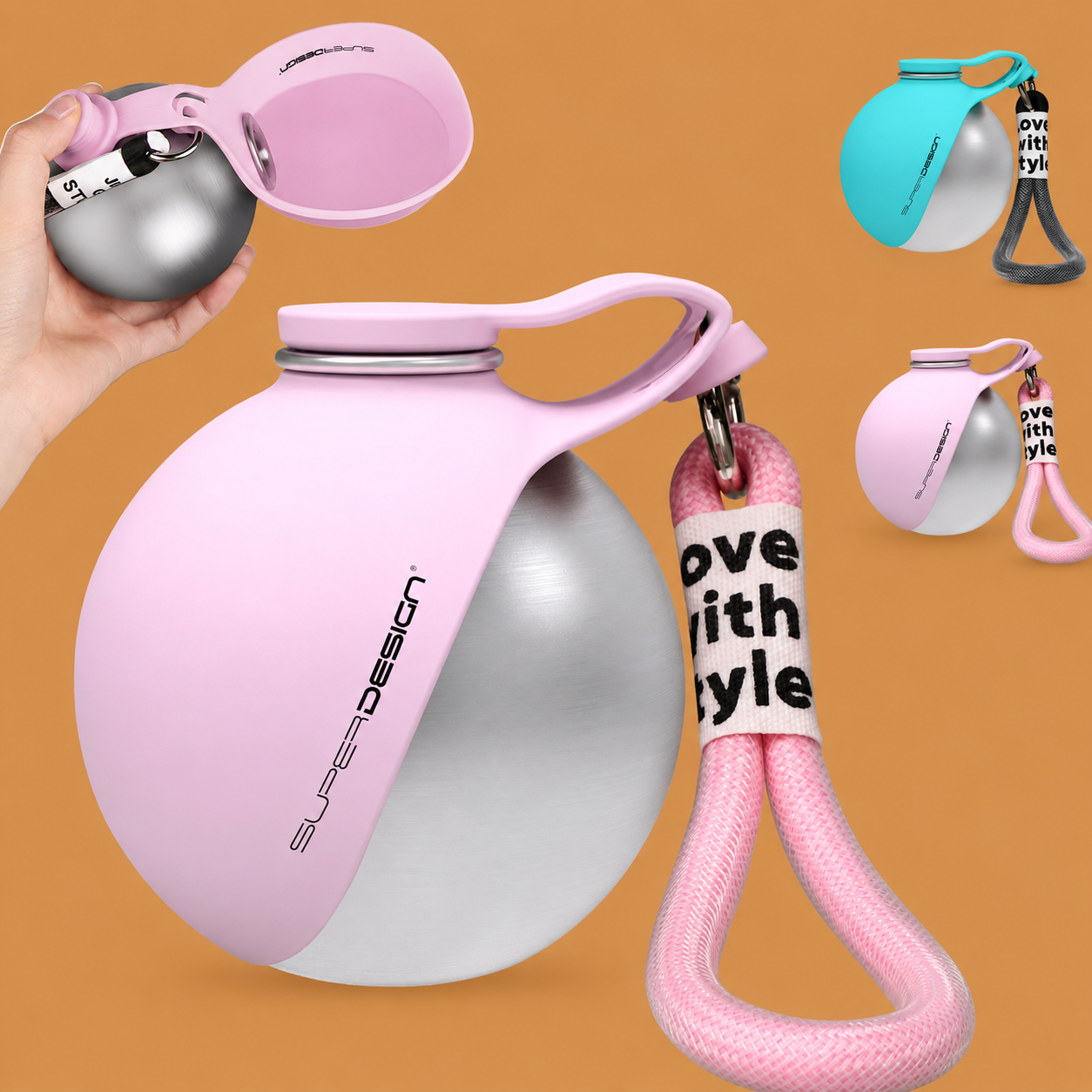 ✨Producto viral: ✨Botella Portátil Plegable para Mascotas | Bebedero de Paseo Antiderrame 🐶💧🐱